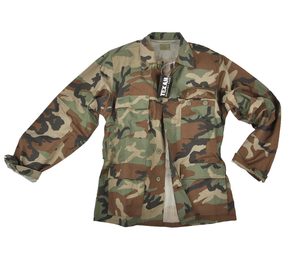 Bluza BDU ripstop woodland