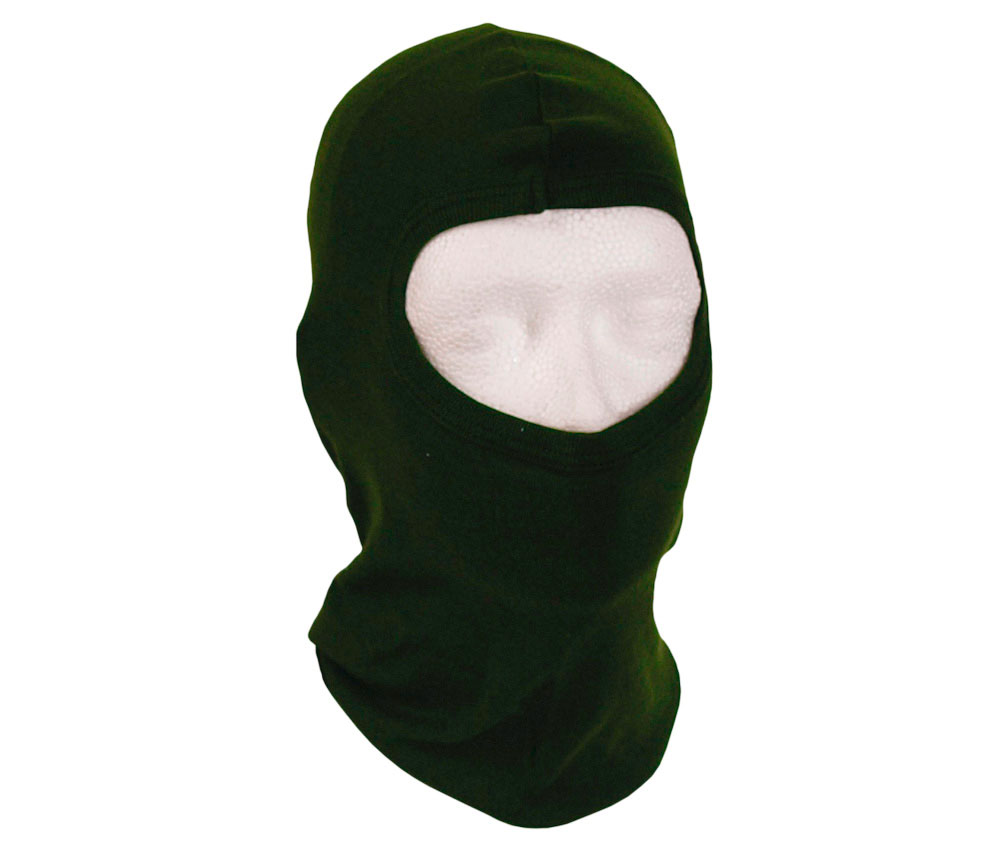 Kominiarka 1-otworowa bawełniana olive