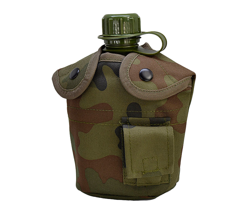 Manierka z pokrowcem pl camo